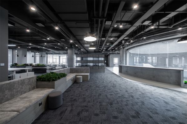 汽車生產(chǎn)基地辦公室設(shè)計的全新辦公生活方式